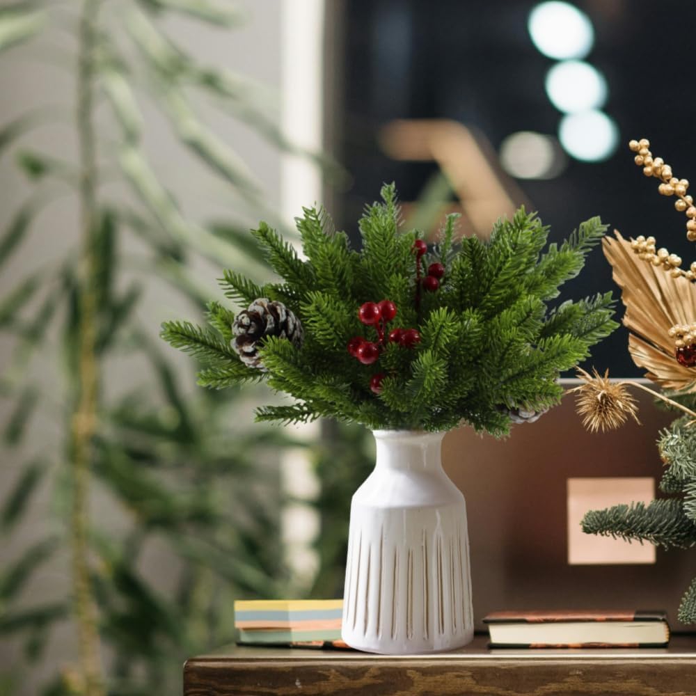 Christmas Tree Artificial - 20/50Pcs Künstliche Pflanzen Weihnachten Baum Hause