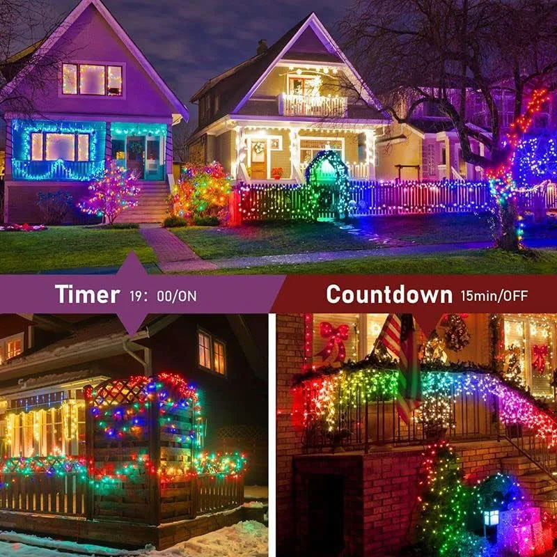 WS2812B RGBIC LED-Lichterkette – Led Fairy String Lights Bewertung und Preis