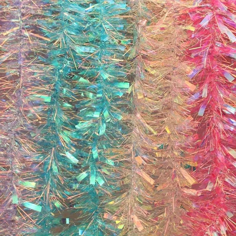 Hellgrüne Irisierende Holograp – Tinsel Garland Decoration Bewertung und Preis