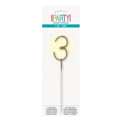 Nummer 3 Funkenwurfkerze von:  – Holiday Candle Set Bewertung und Preis