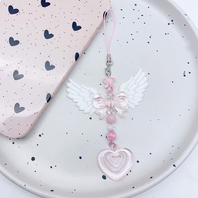 Neue schöne Flügel Bogen Herz  – Ribbon Bow Gift Bewertung und Preis