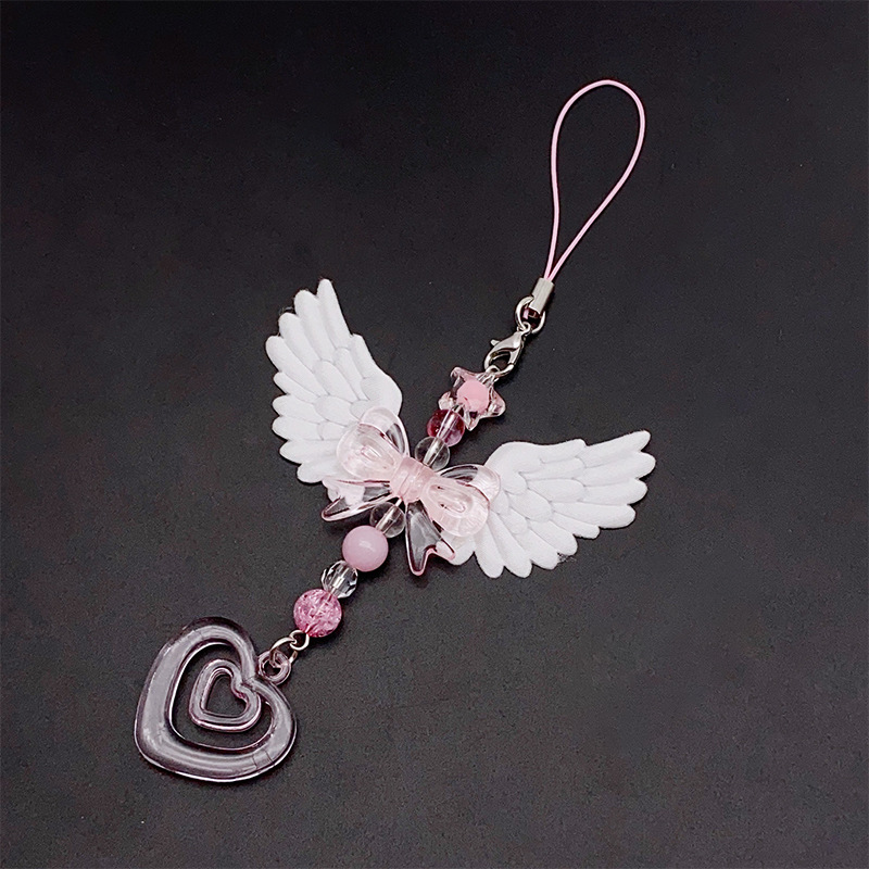 Neue schöne Flügel Bogen Herz  – Ribbon Bow Gift Bewertung und Preis