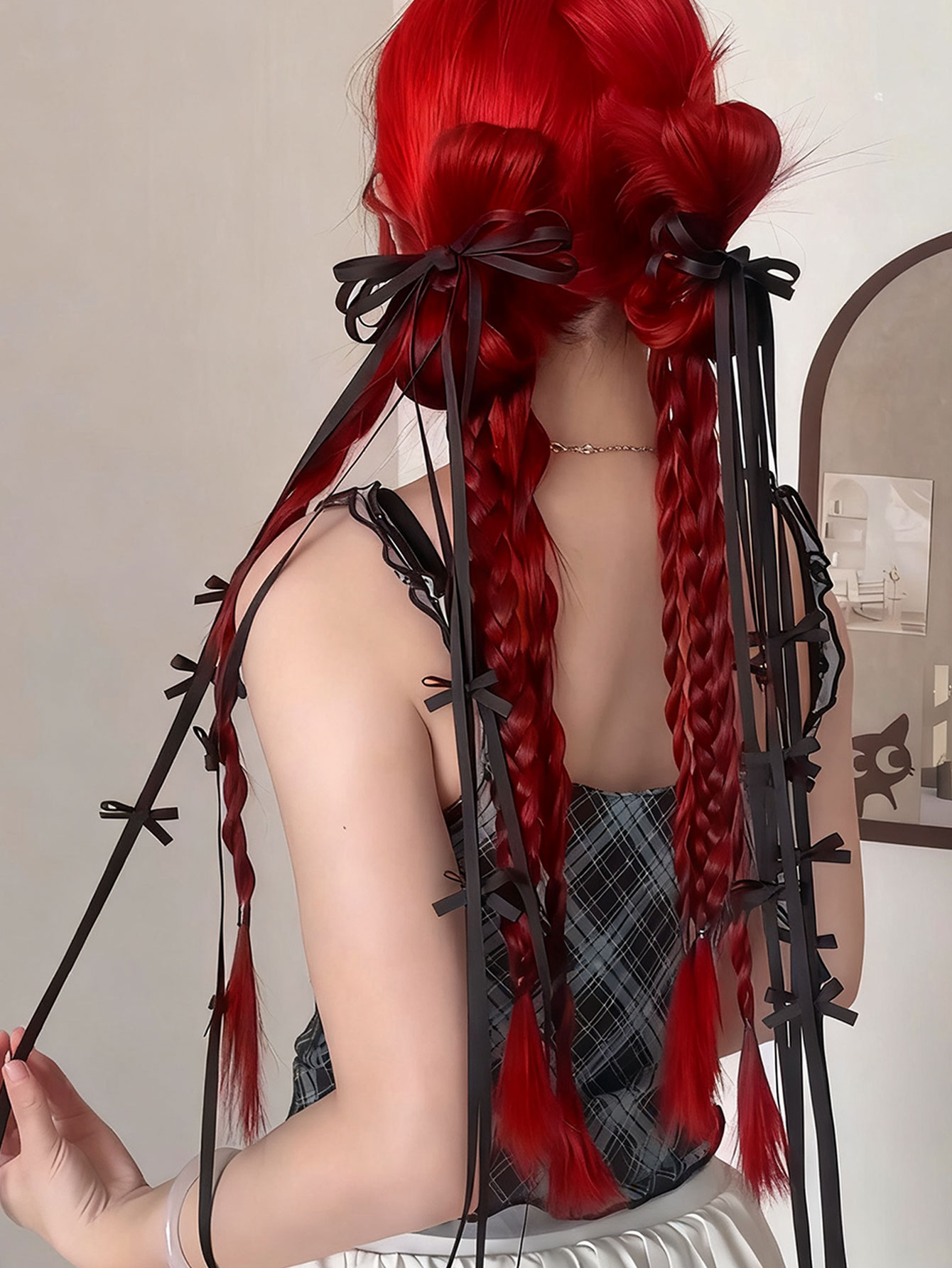 Harajuku süße lange Schleife H – Ribbon Bow Gift Bewertung und Preis