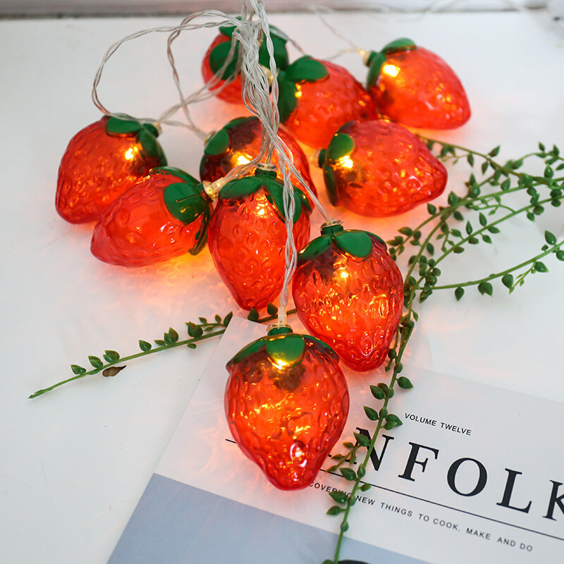 6,5 Fuß 10 LEDS Erdbeer-Lichte – Led Fairy String Lights Bewertung und Preis