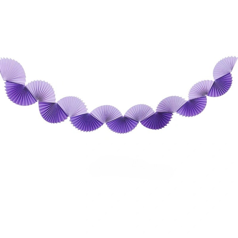 Lila Silber Party Papier 3D Fa – Tinsel Garland Decoration Bewertung und Preis