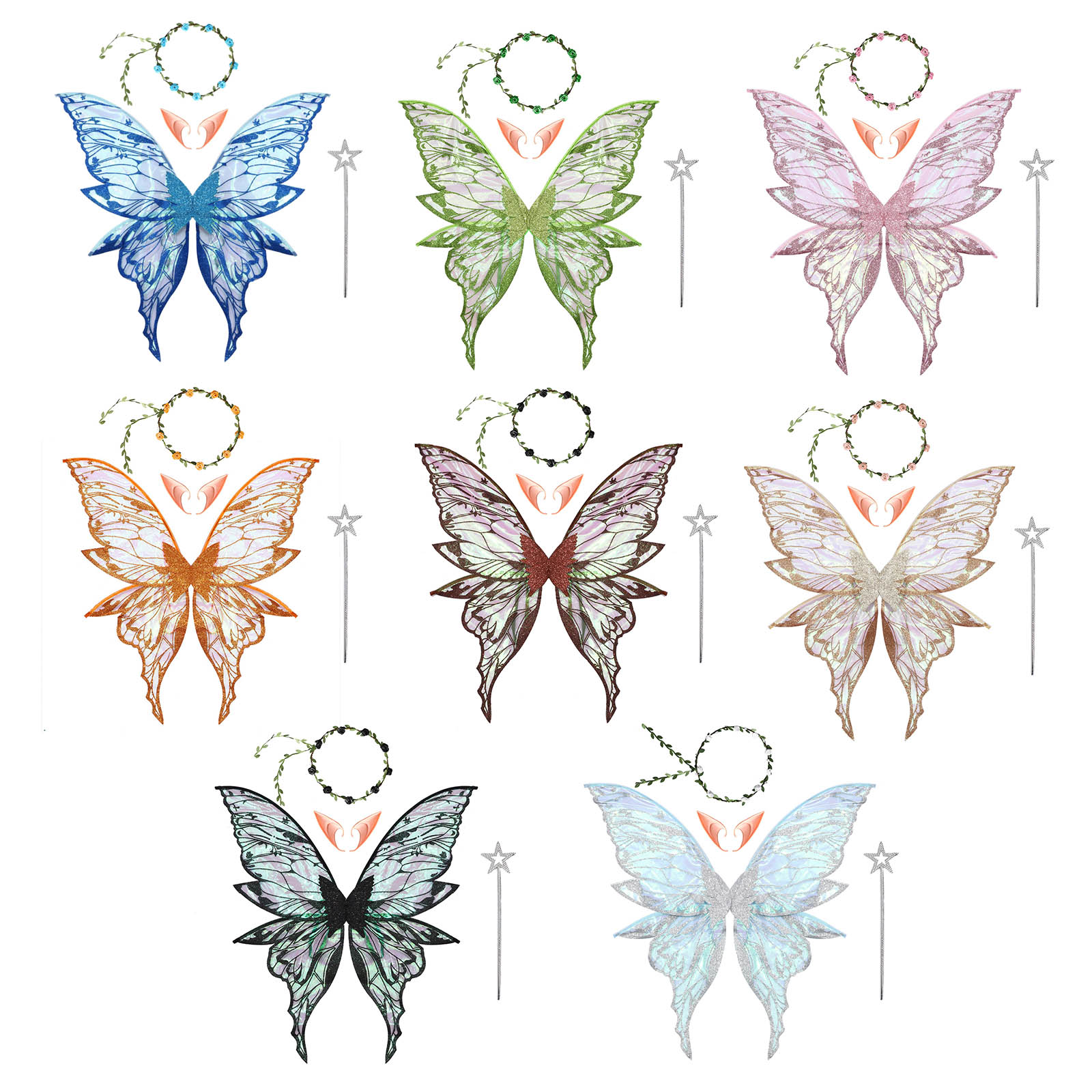 Schmetterling Fee Elf Kostüm F – Elf Costume Christmas Bewertung und Preis