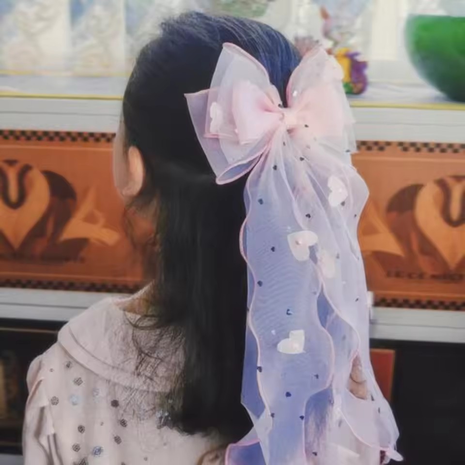 Koreanische Feenhafter Mesh-Sc – Ribbon Bow Gift Bewertung und Preis