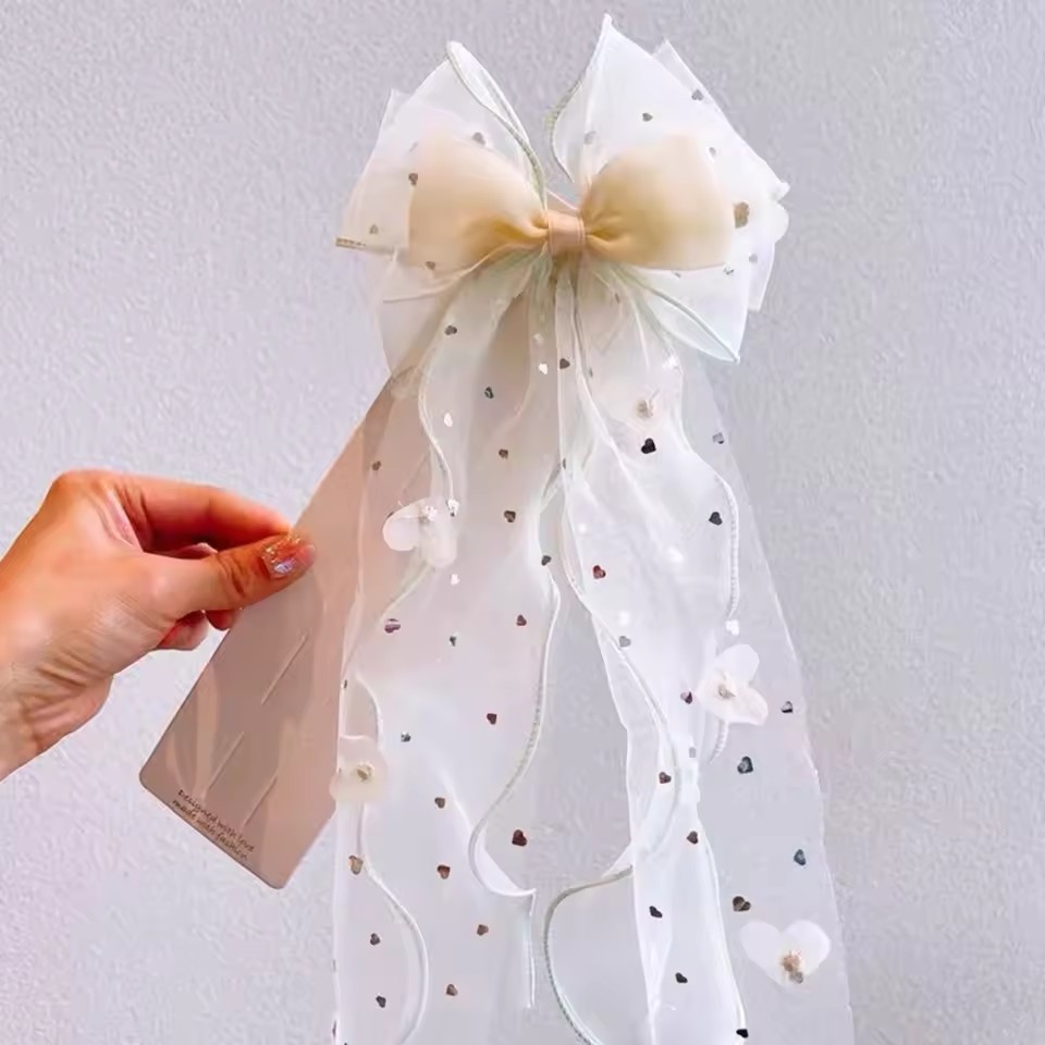 Koreanische Feenhafter Mesh-Sc – Ribbon Bow Gift Bewertung und Preis