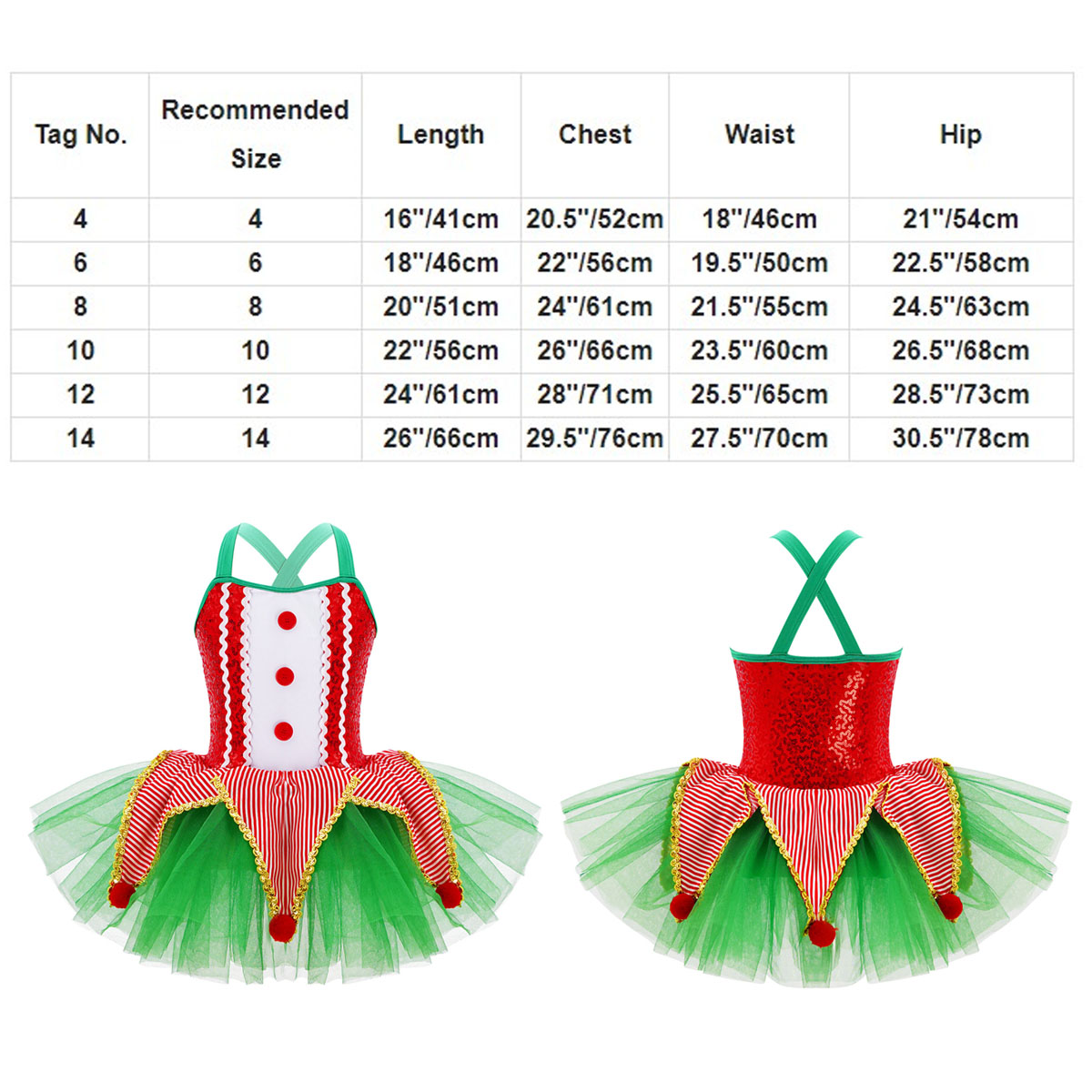 Kinder Mädchen Ärmellose Paill – Elf Costume Christmas Bewertung und Preis