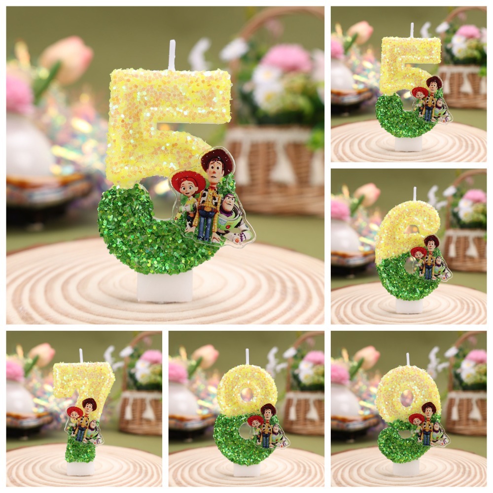 Niedliche Cartoon T-O-Y Story  – Holiday Candle Set Bewertung und Preis