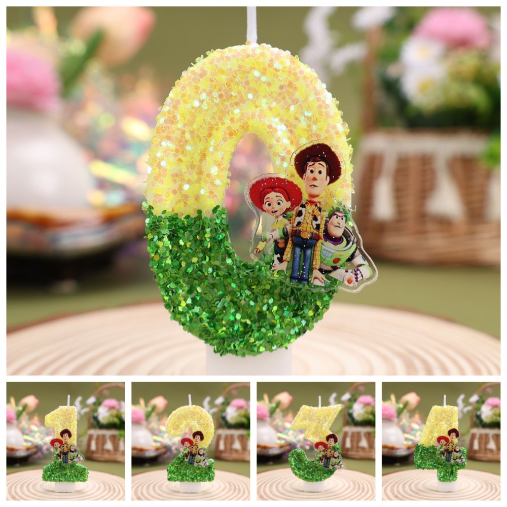 Niedliche Cartoon T-O-Y Story  – Holiday Candle Set Bewertung und Preis