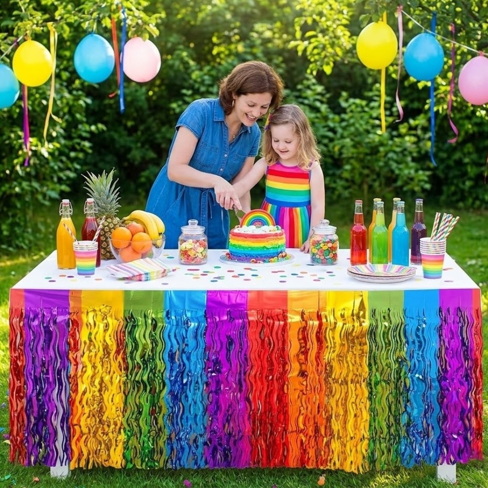 2er-Pack Regenbogen Wellige Me – Tinsel Garland Decoration Bewertung und Preis